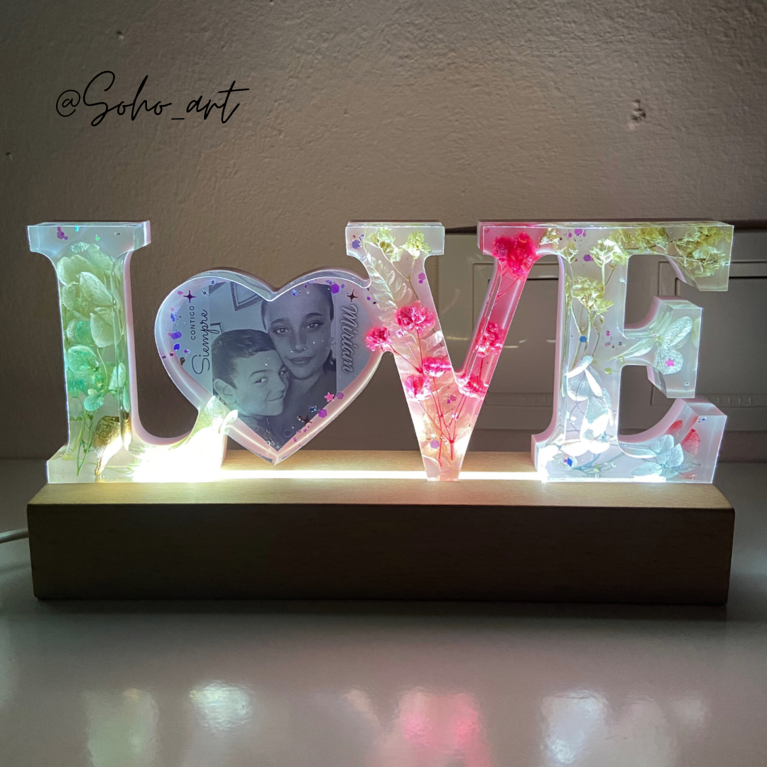LÁMPARA LOVE FOTO