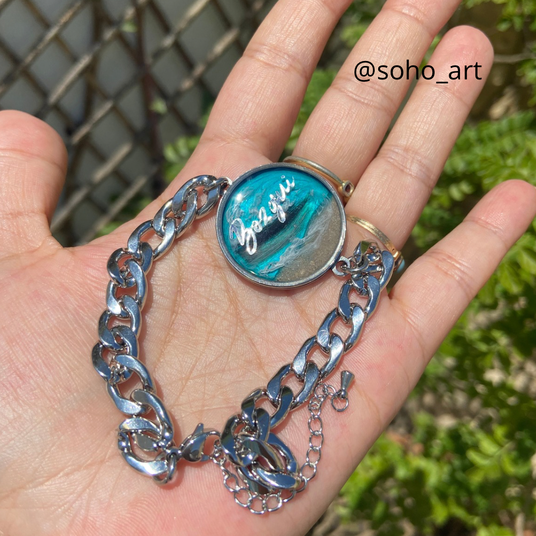 PULSERA ACERO TRENZADO