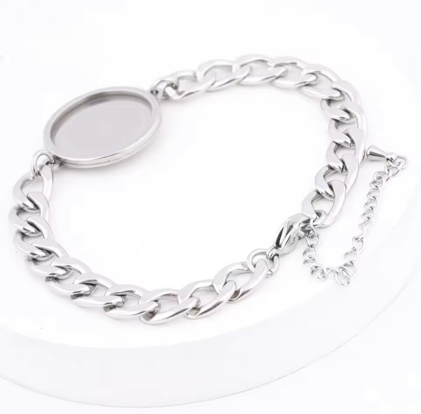 PULSERA ACERO TRENZADO