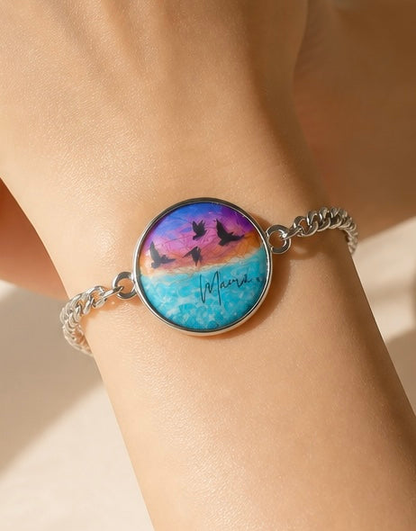 PULSERA ACERO TRENZADO · (bajo pedido)