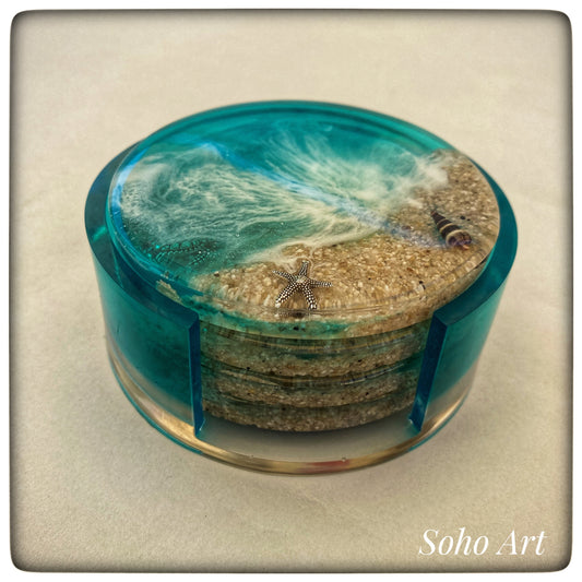 POSAVASOS MAR