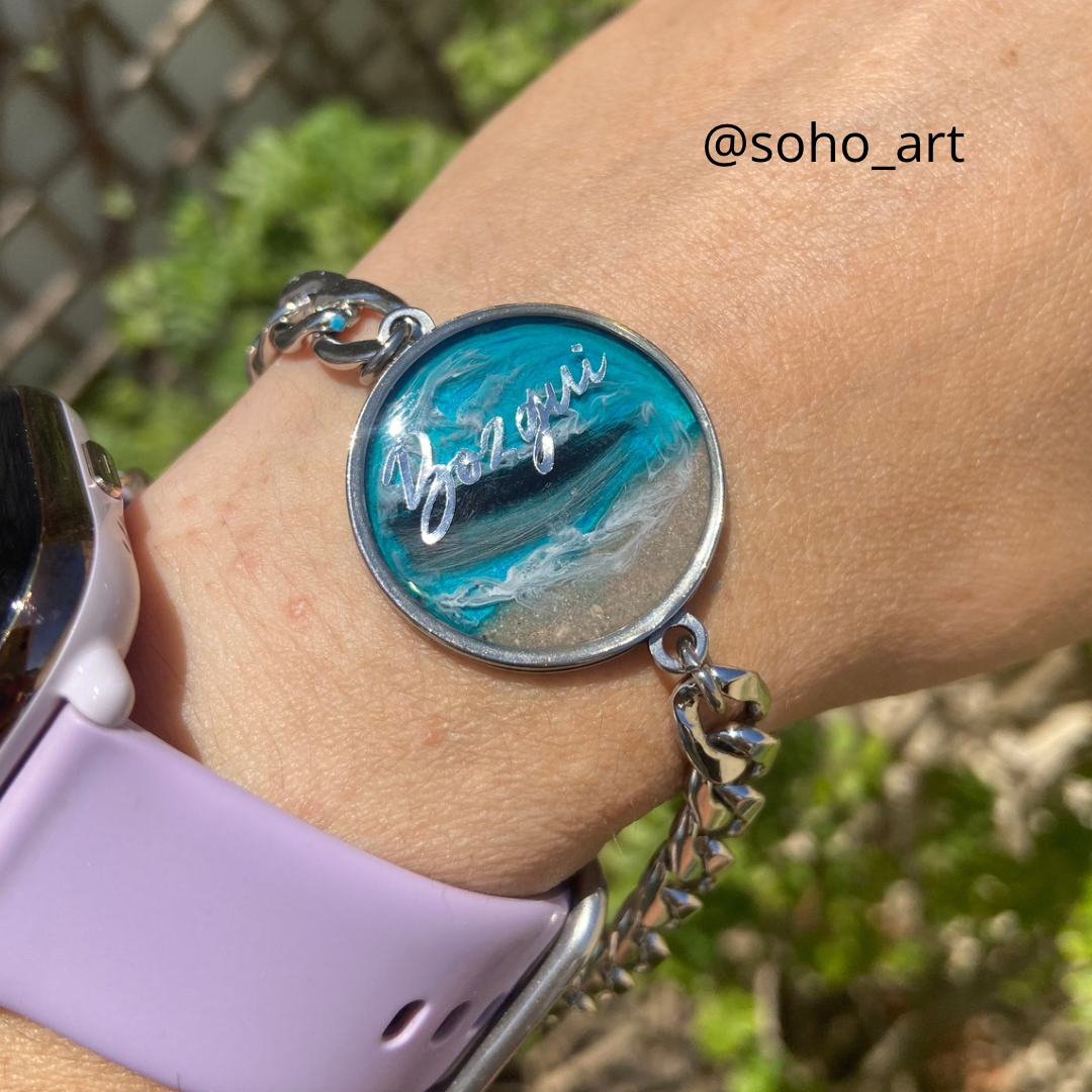 PULSERA ACERO TRENZADO