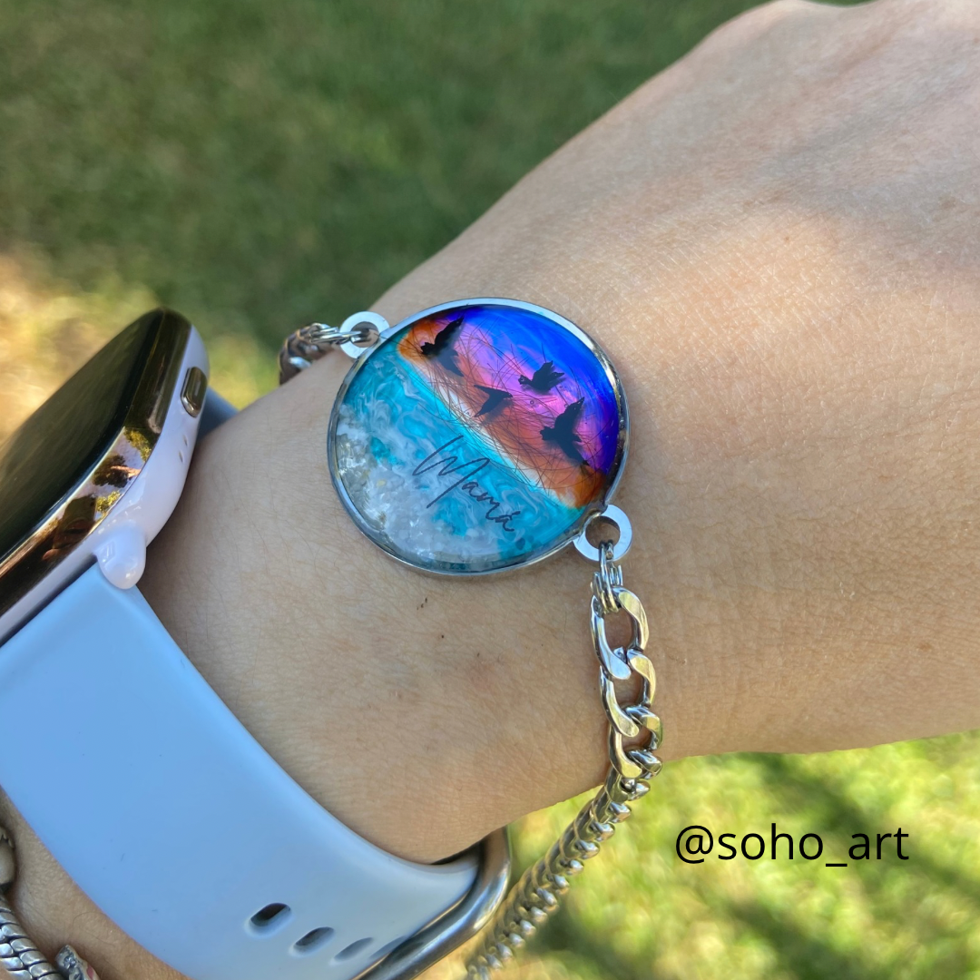 PULSERA ACERO TRENZADO