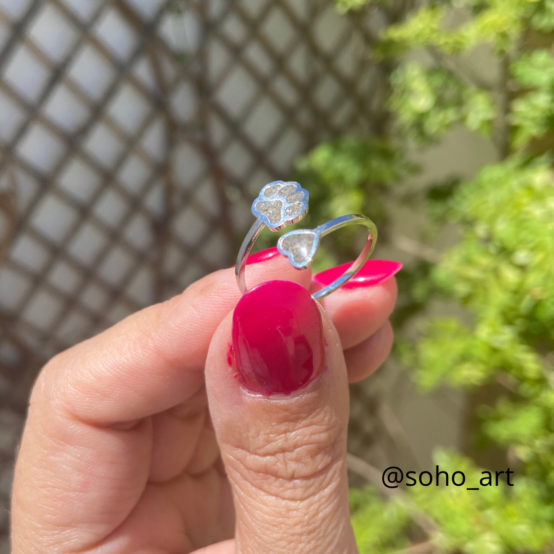 ANILLO CORAZÓN ABIERTO