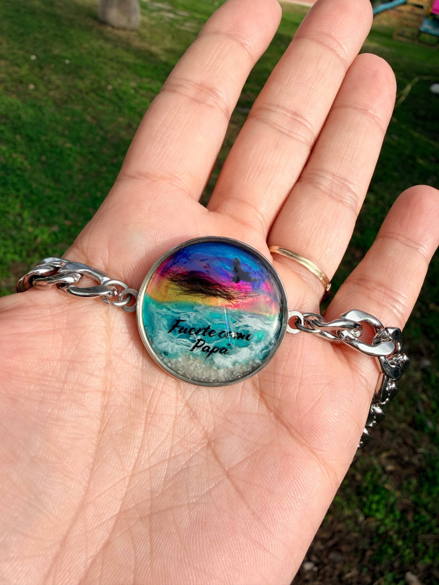 PULSERA ACERO TRENZADO