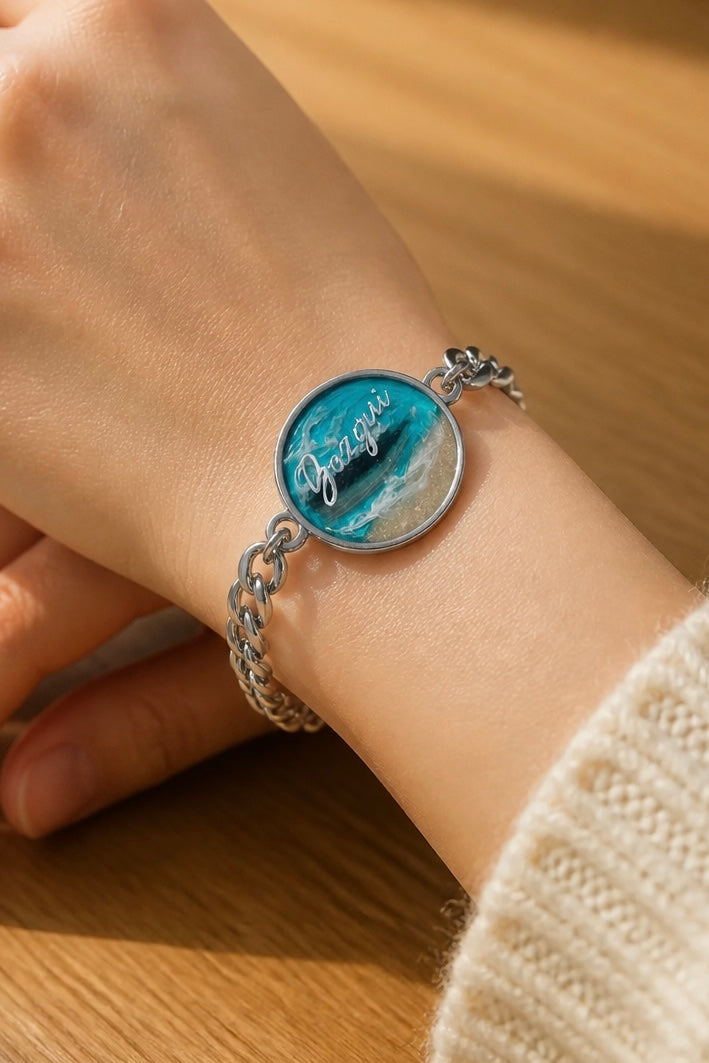 PULSERA ACERO TRENZADO · (bajo pedido)