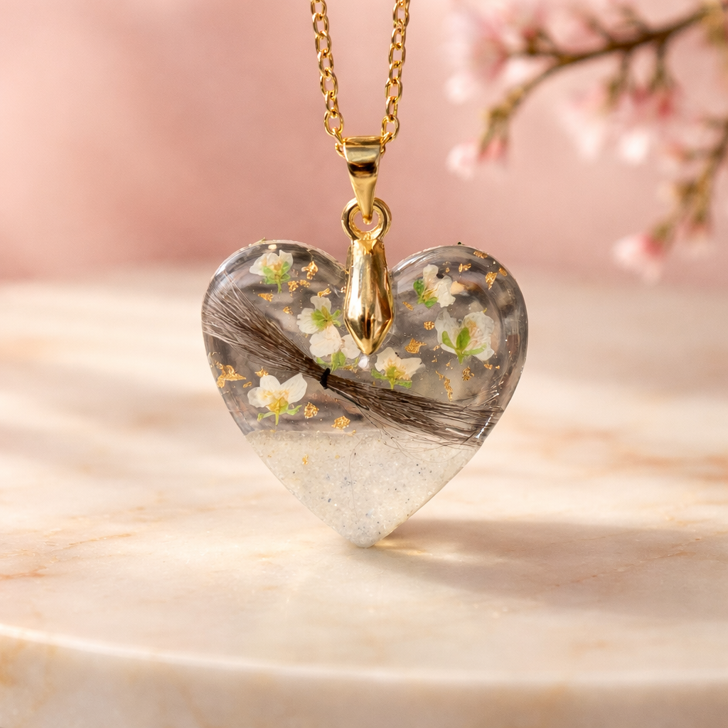 COLLAR CORAZÓN · (bajo pedido)