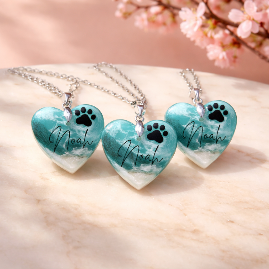 COLLAR CORAZÓN · (bajo pedido)