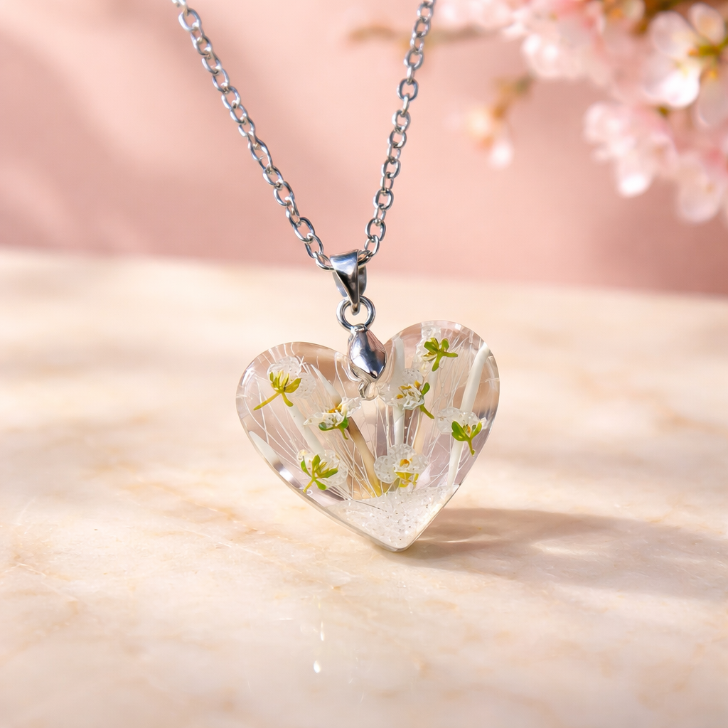 COLLAR CORAZÓN · (bajo pedido)