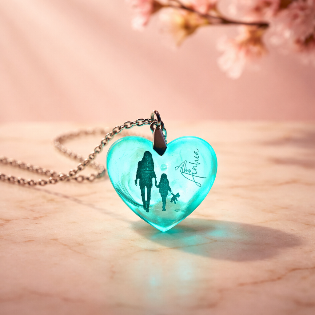COLLAR CORAZÓN · (bajo pedido)