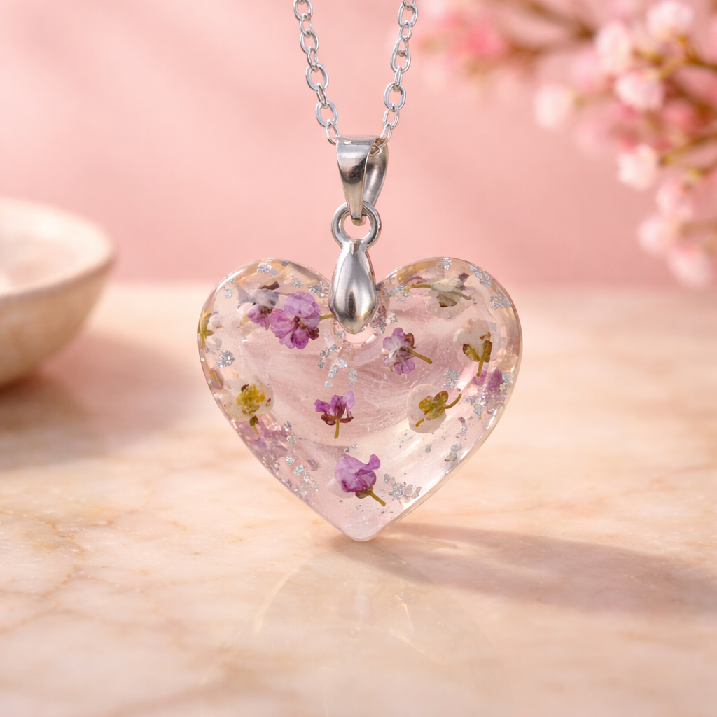 COLLAR CORAZÓN · (bajo pedido)