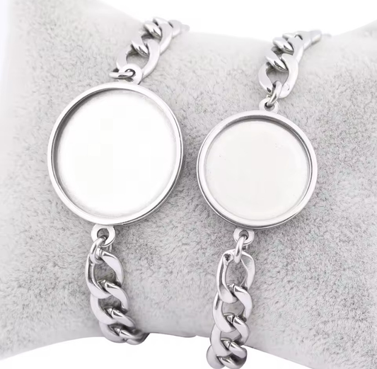 PULSERA ACERO TRENZADO