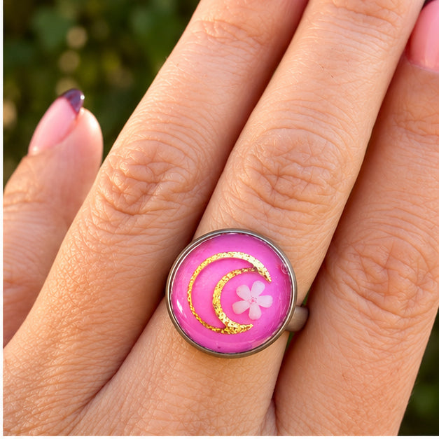 Anillo Lunaria | Envío inmediato